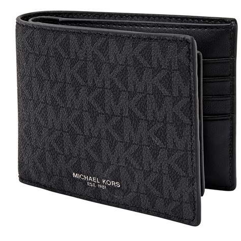 michael kors mens cardholder|Michael Kors men's bifold wallet.